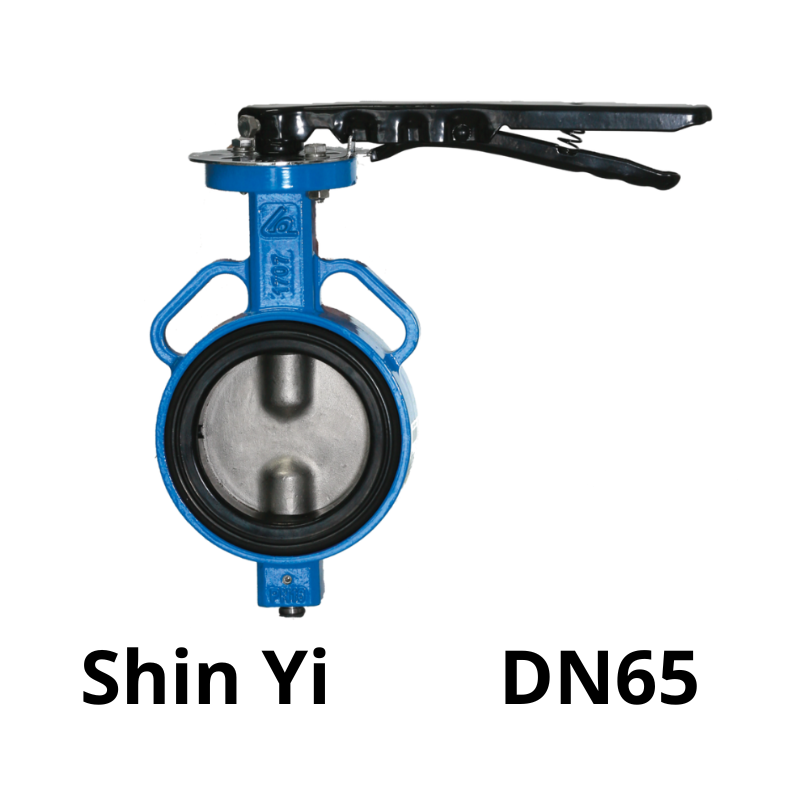 Van bướm tay gạt ShinYi DN65 4 Van bướm tay gạt ShinYi DN65