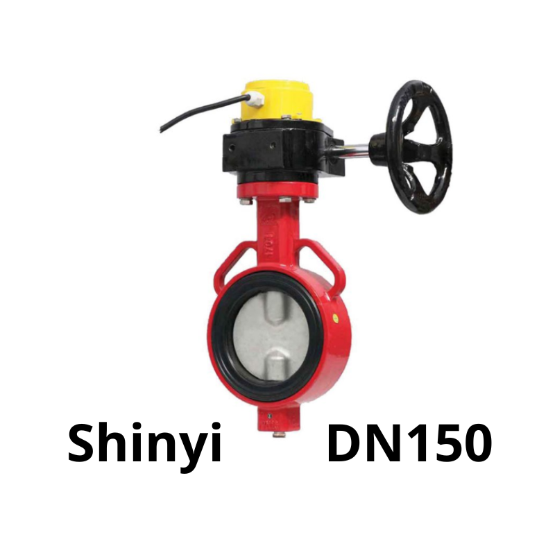 Van bướm tín hiệu Shinyi DN150 10 Van bướm tín hiệu Shinyi DN150