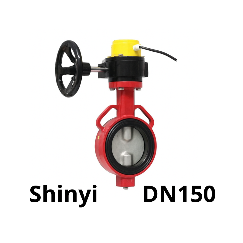 Van bướm tín hiệu Shinyi DN150 11 Van bướm tín hiệu Shinyi DN150
